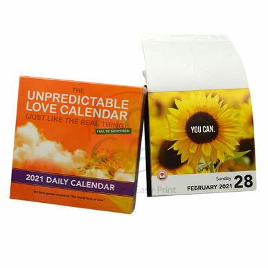 Cén Fáth a Ardaíonn Priontáil Ghairmiúil Do Fhéilire Laethúil Leathanach-A-Lá